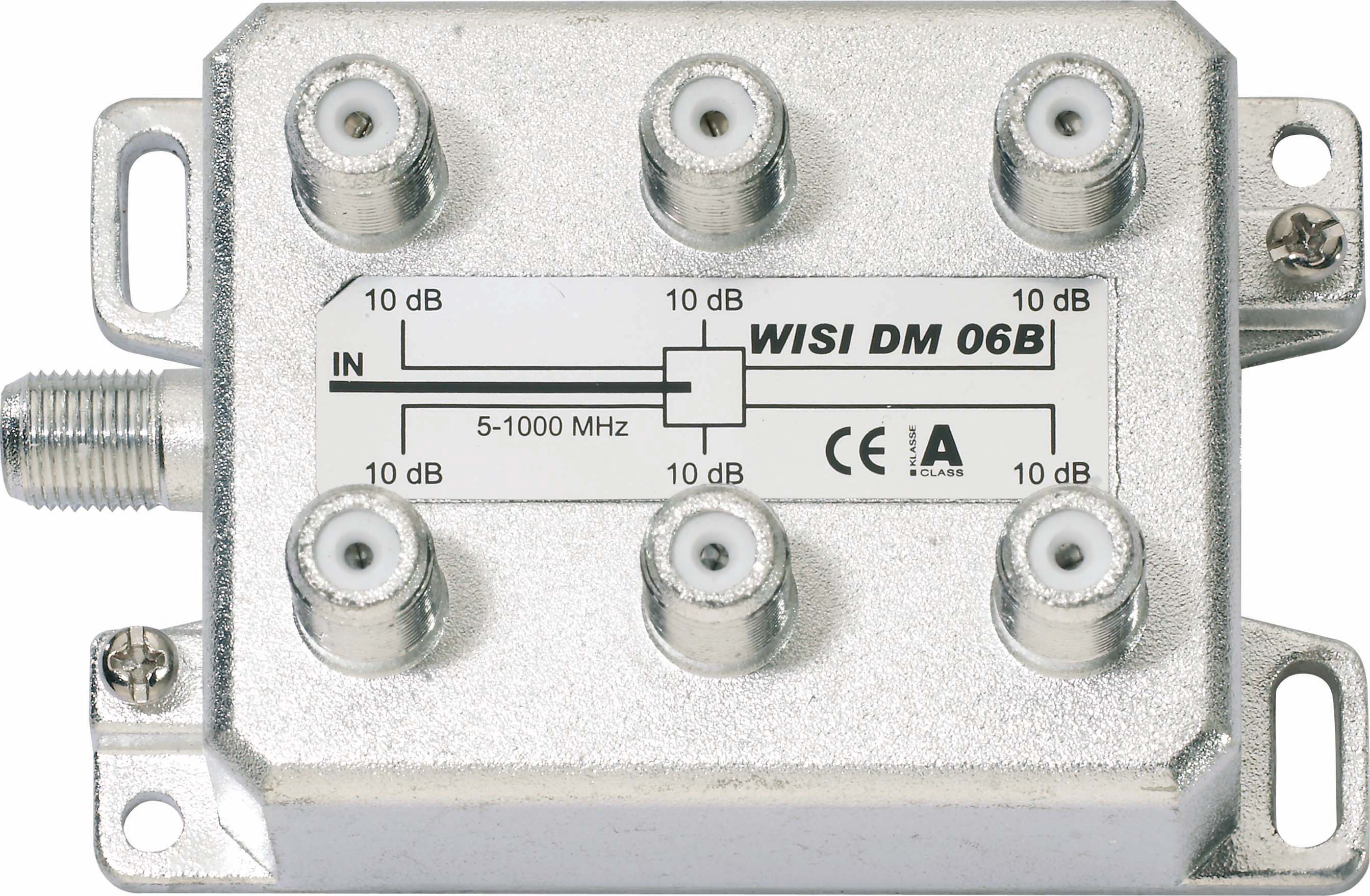 Wisi DM06B Verteiler 6f. 5-1000MHz, 10dB