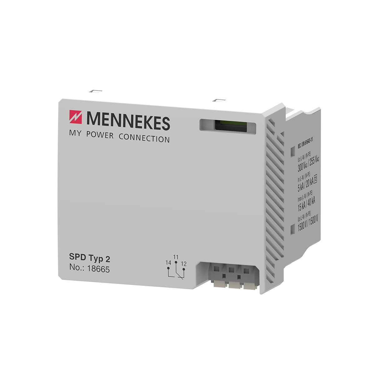 Mennekes E-Mobil. 18665 Überspannungsschutz AMTRON 4Y/4B 500/700