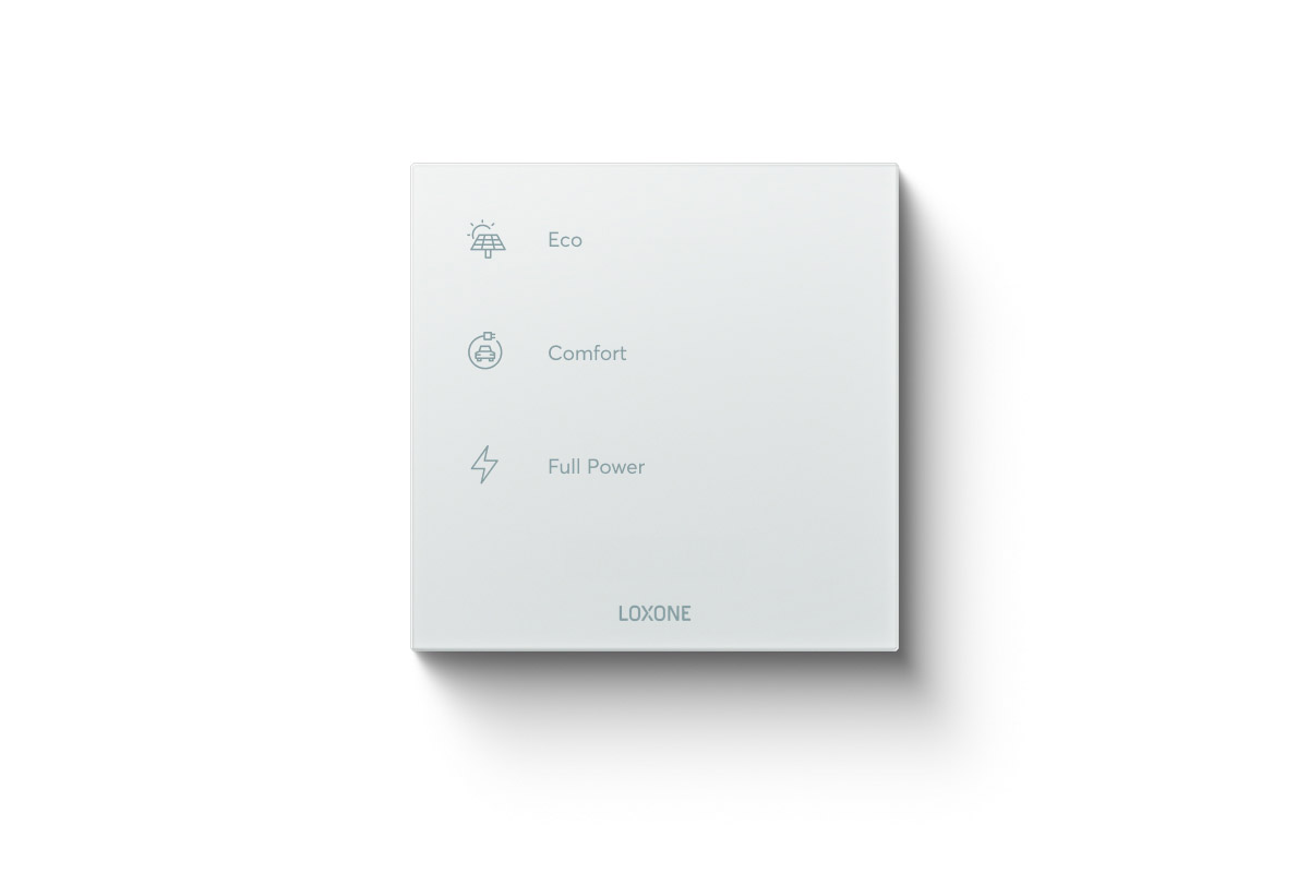 Loxone Touch Pure Flex Air Weiß - Wallbox Gen. 1 Auslaufmodell