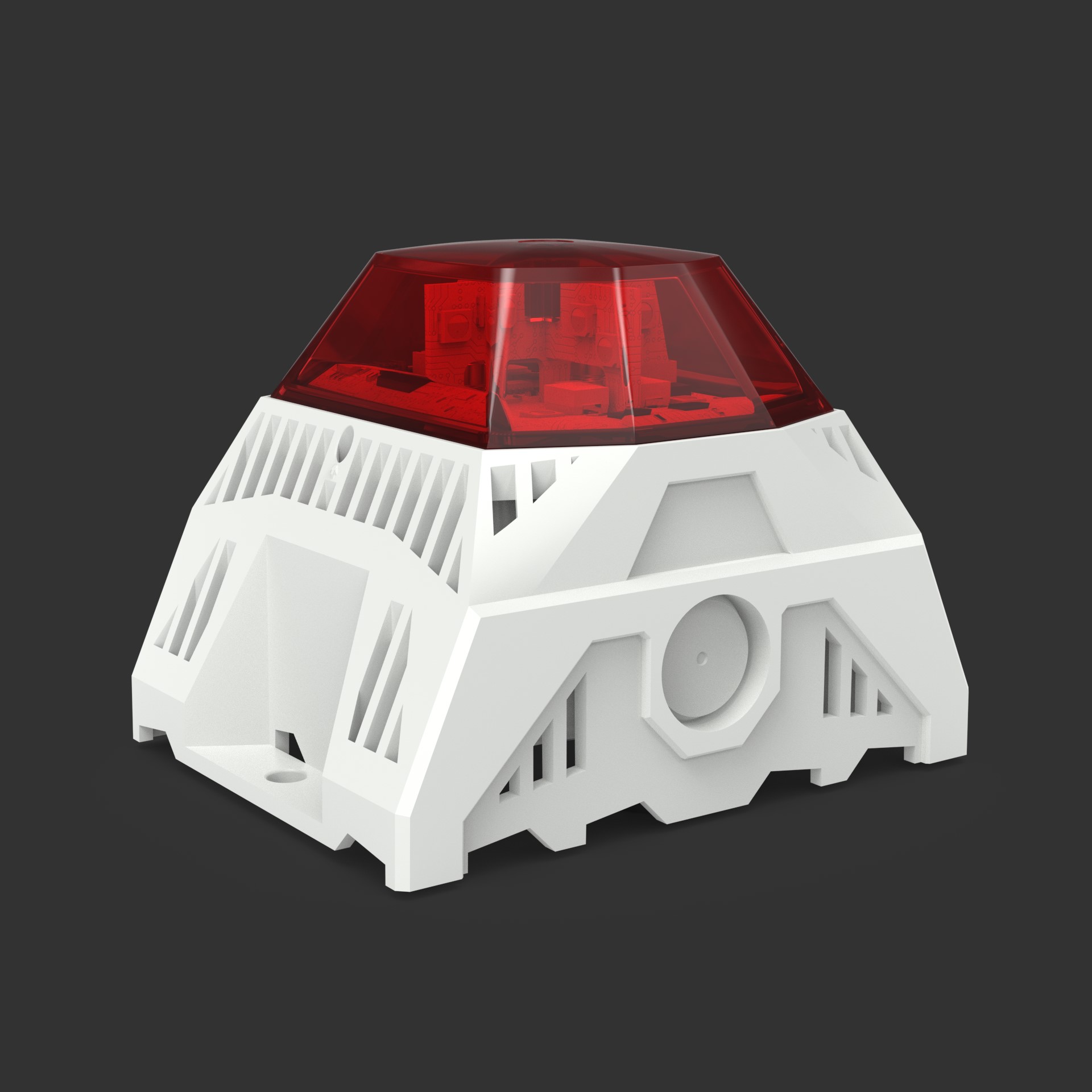 Pfannenberg PA L1-R #23383635055 Radial LED Schallgeber rot,24DC,16cd