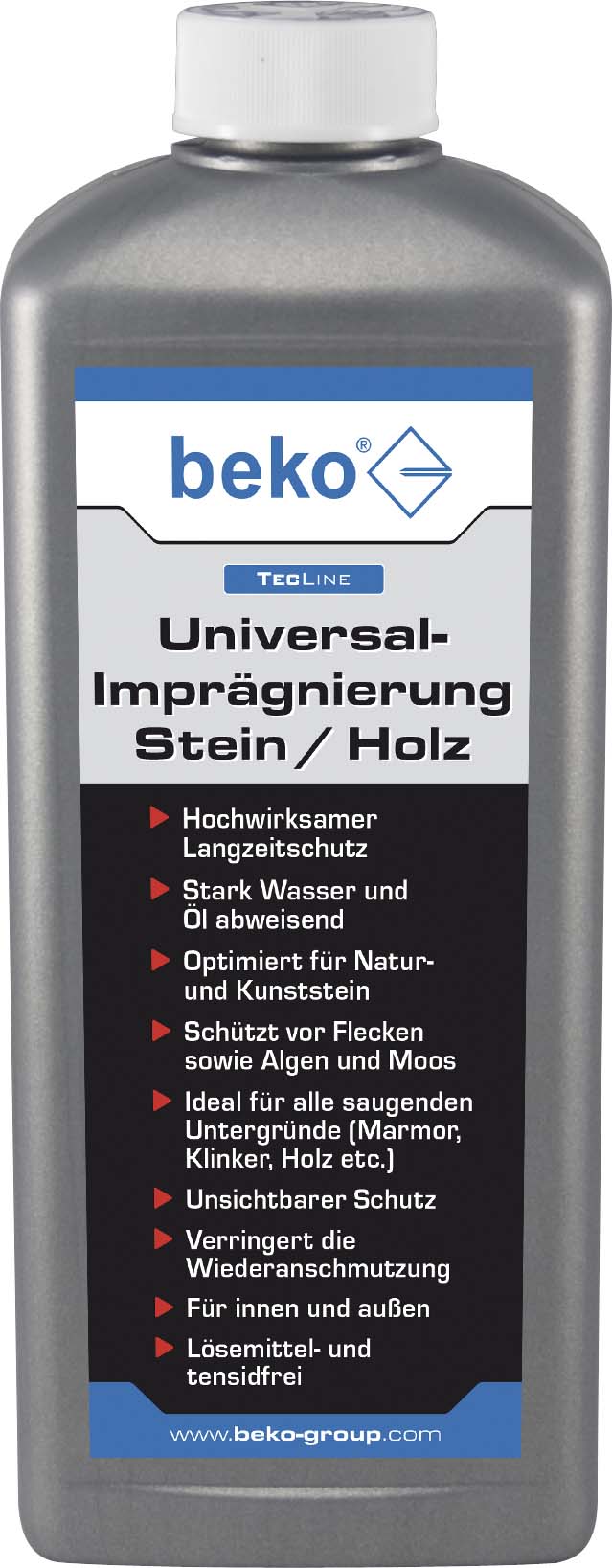 Beko 299 11 1000 TecLine Uni.-Imprägnierung Stein/Holz, 1000ml