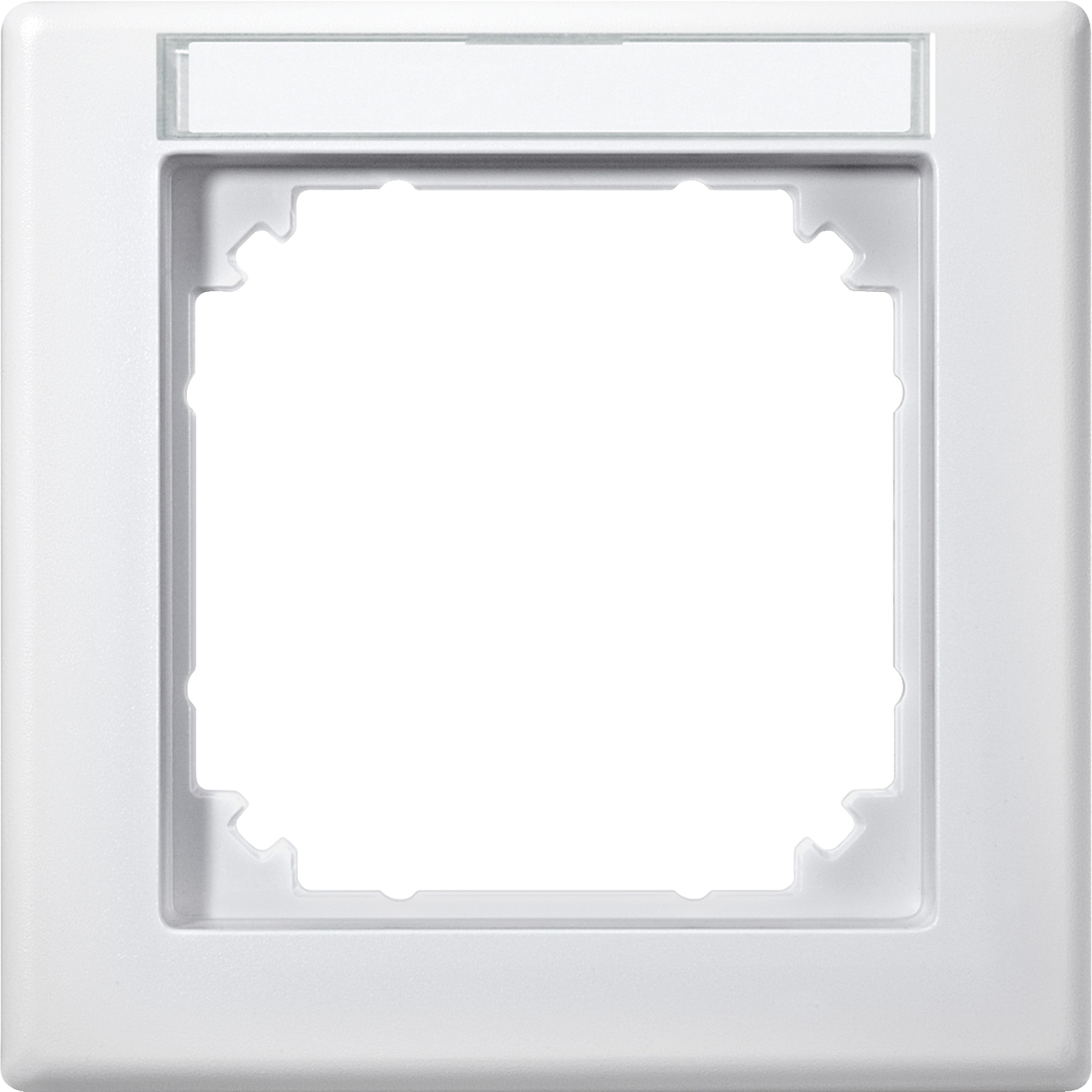 Merten 474119 Rahmen 1f.pws m.Beschrift.-träger