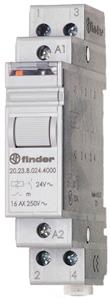 Finder 20.23.8.230.4000 Stromstoßschalter REG 1S/1Ö 16A 230VAC