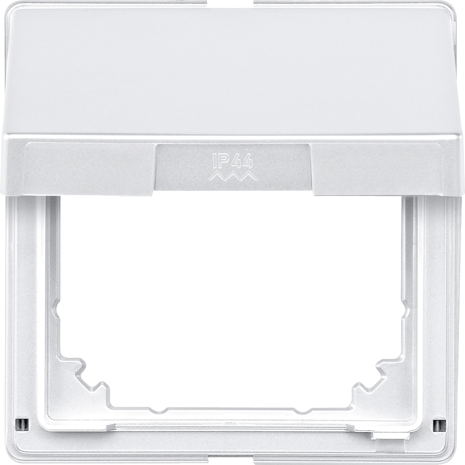 Merten 516519 Zwischenring AQUAD., pws m.Klappdeckel