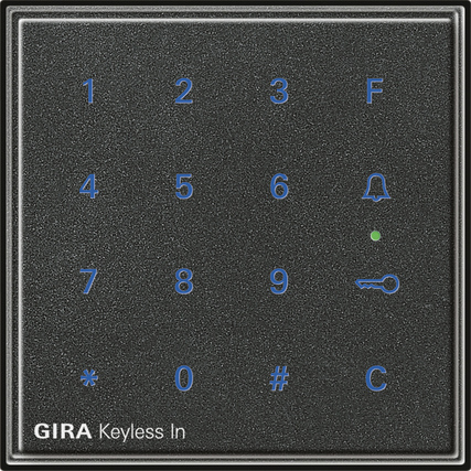 Gira 260567 Code Tastatur anth Keyless In