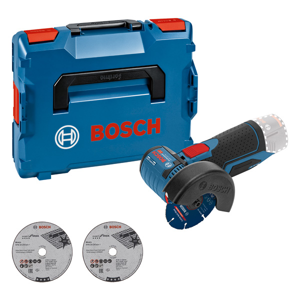 Bosch Power Tools 06019F2003 Akku-Winkelschleifer GWS 12V-76 (L)