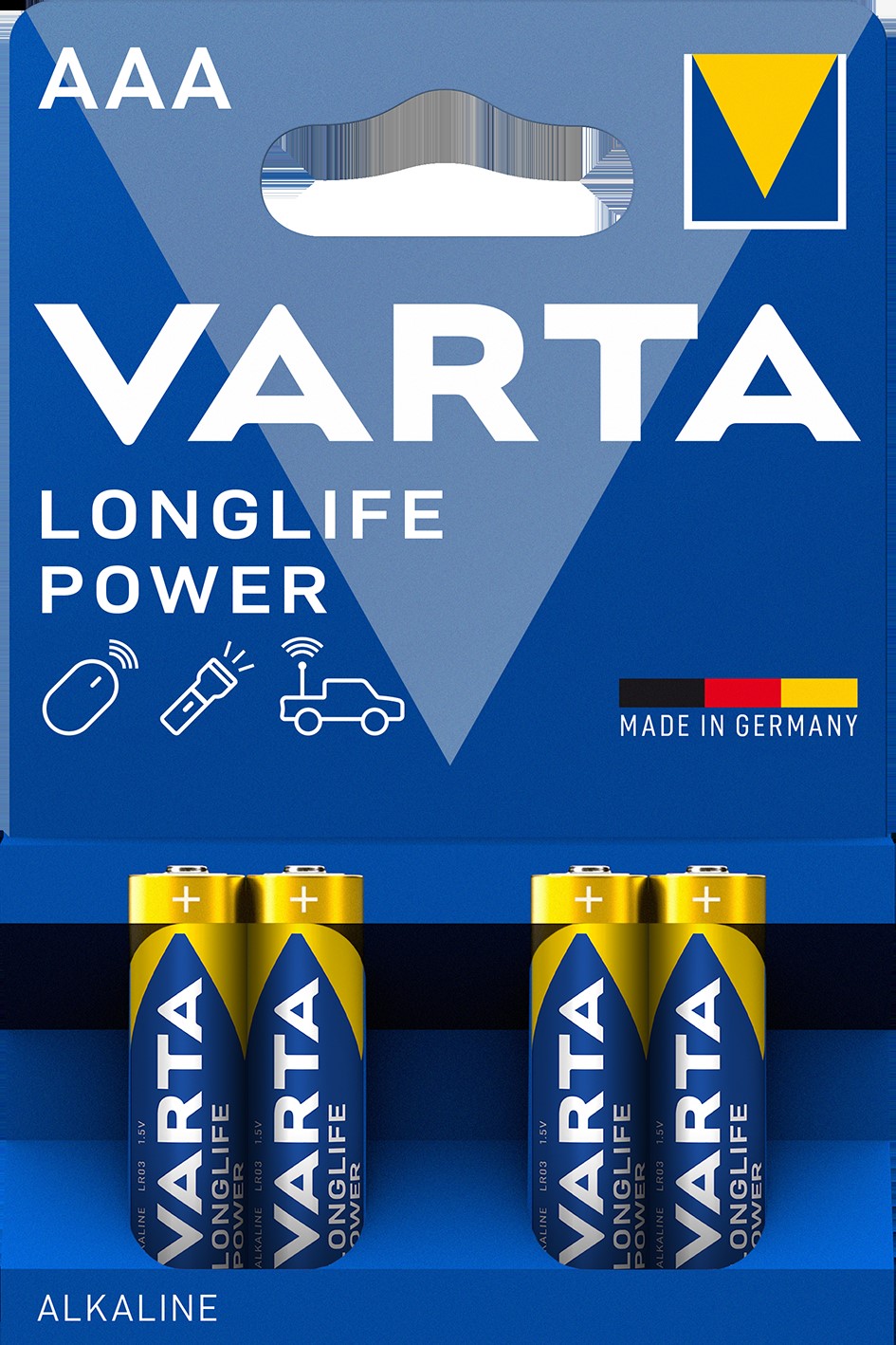 Varta Cons.Varta 4903 Blister 4 Longlife Power Micro AAA 1,5V Alkali
