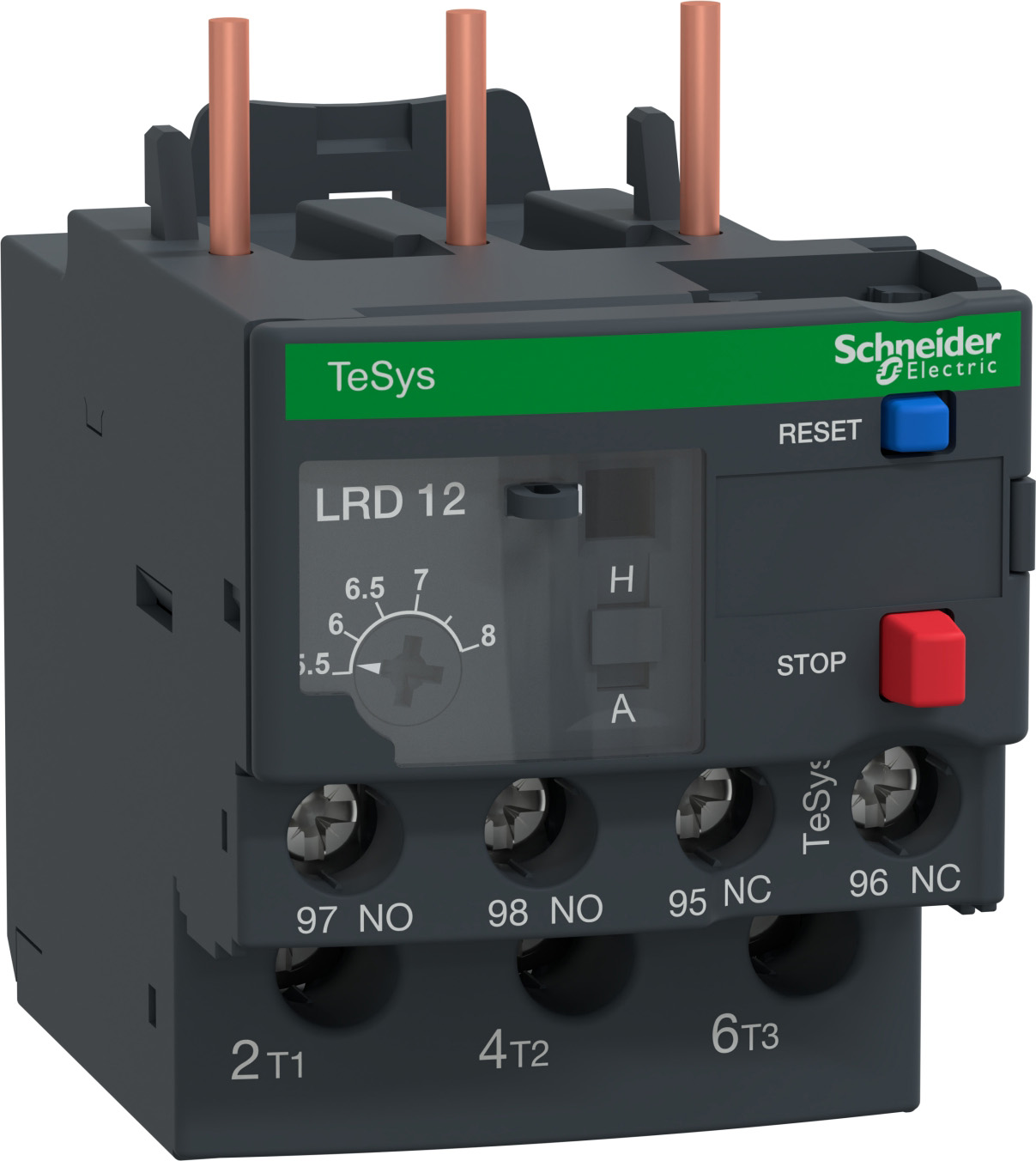 Schneider Electric LRD12 Motorschutz-Relais 5,50-8,00A