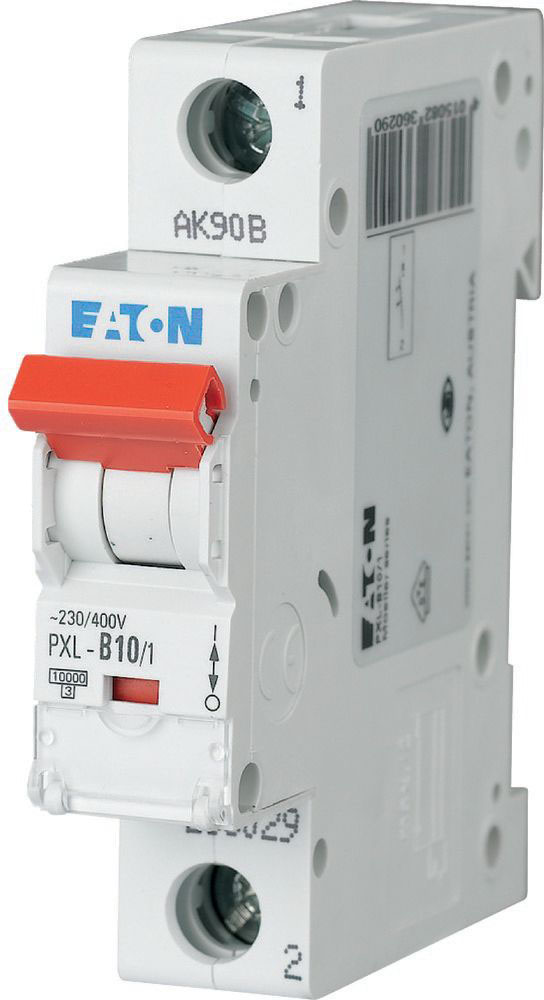 Eaton PXL-B10/1 LS-Schalter m.Beschrift. B 10A, 1p