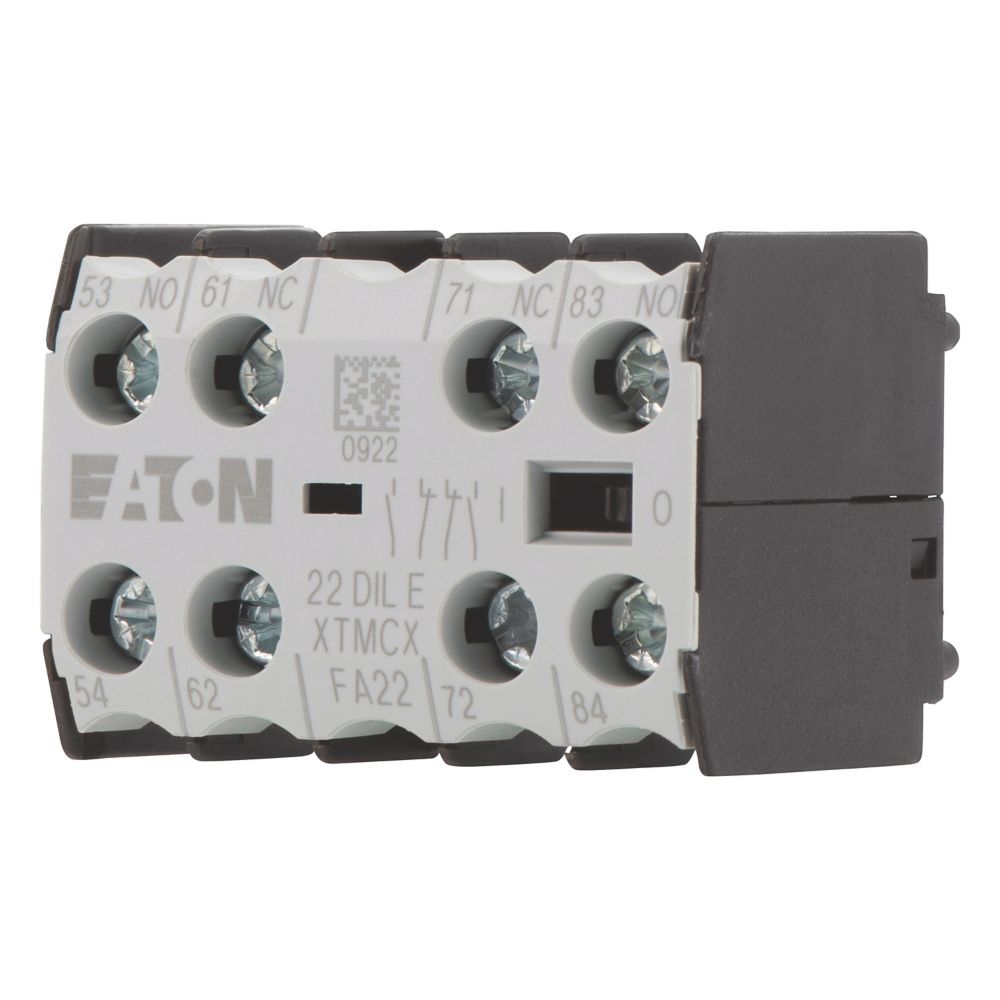 Eaton 22DILE Hilfsschalterbaustein 2S+2Ö,Zentral-Aufbau