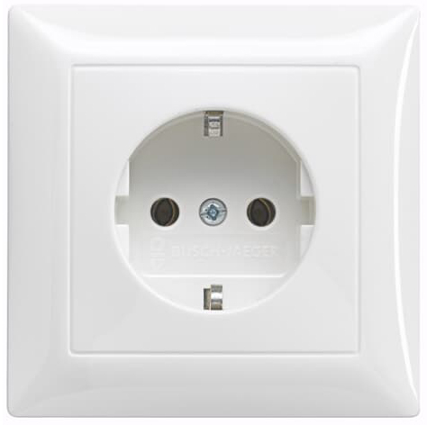 Busch-Jaeger 20 EUJ-914 SCHUKO Unterputz-Steckdose alpinweiß