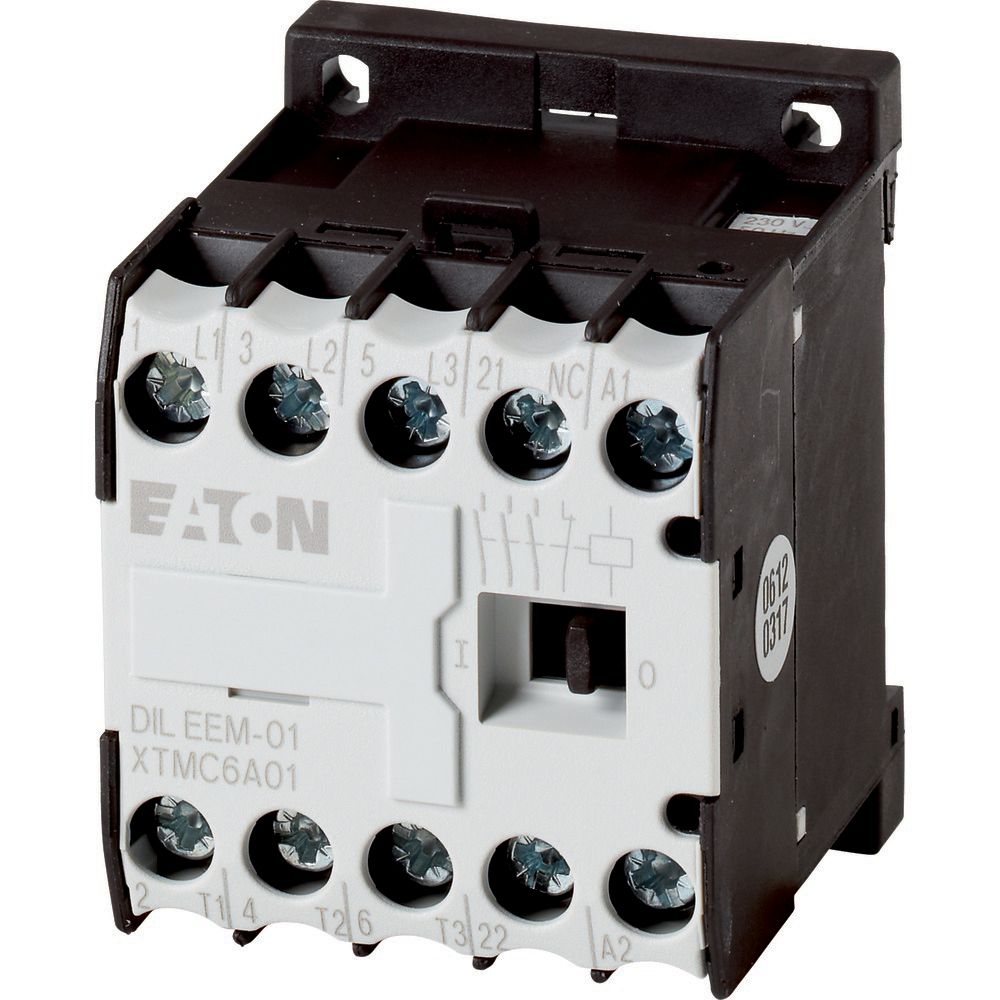 Eaton DILEEM-01-G(24VDC) Leistungsschütz AC-3/400V:3kW 3p DC
