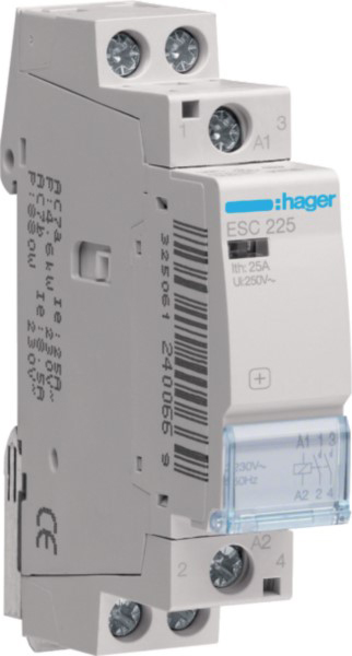 Hager ESC225 Schütz 25A 2S 230V