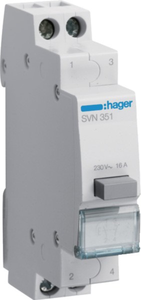 Hager SVN351 Taster 1S/1Ö