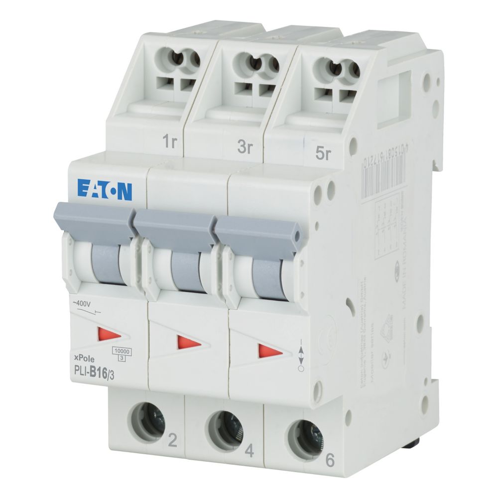 Eaton PLI-B16/3 Leitungsschutzschalter B 16A, 3p Steckkl.