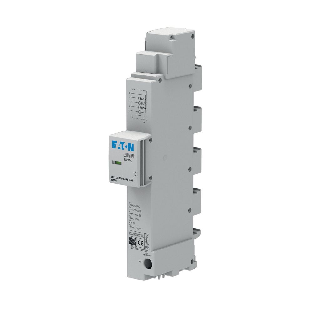 Eaton SPZT123-300/3+NPESOS Überspannungsableiter f.40mm Sammelschiene