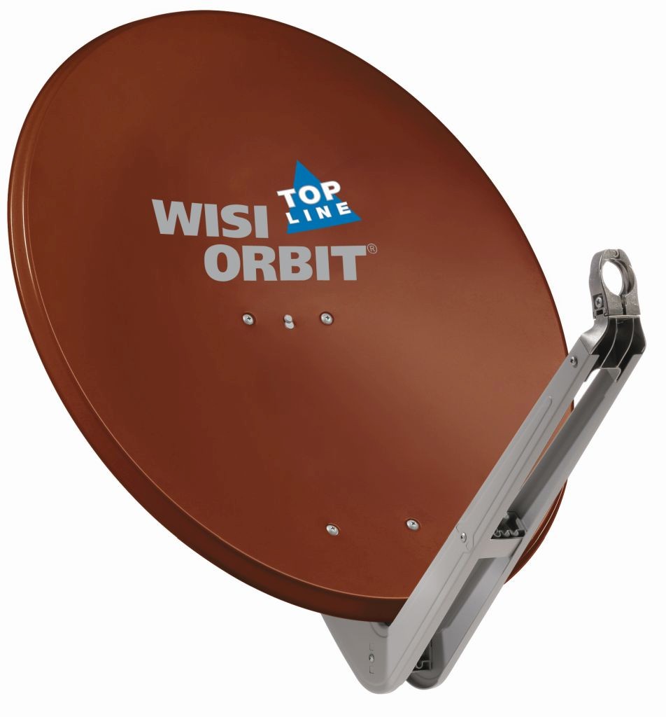 Wisi OA85I Offset-Antenne 85cm, rotbraun