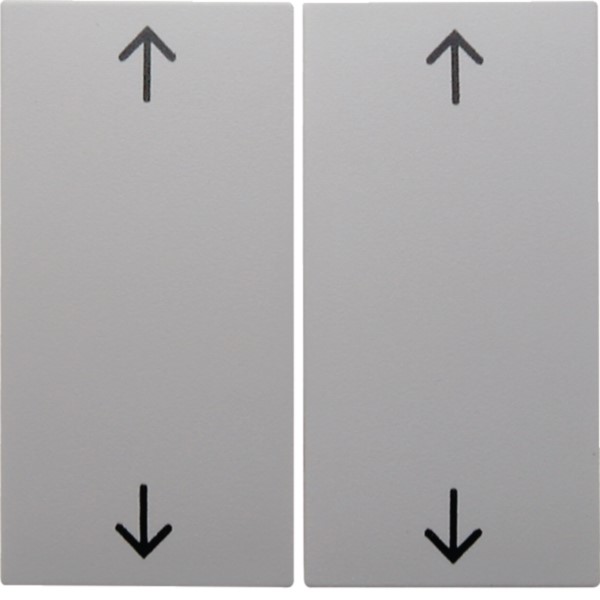 Berker 16448989 Wippe pws/gl Symbol Pfeil