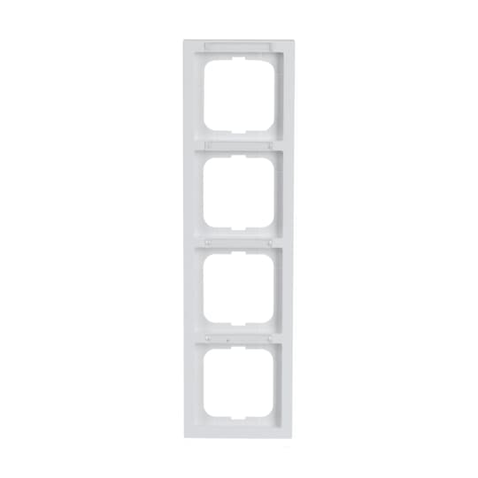 Busch-Jaeger 1724-184 NSK Rahmen 4-fach stws, senk.Beschrift