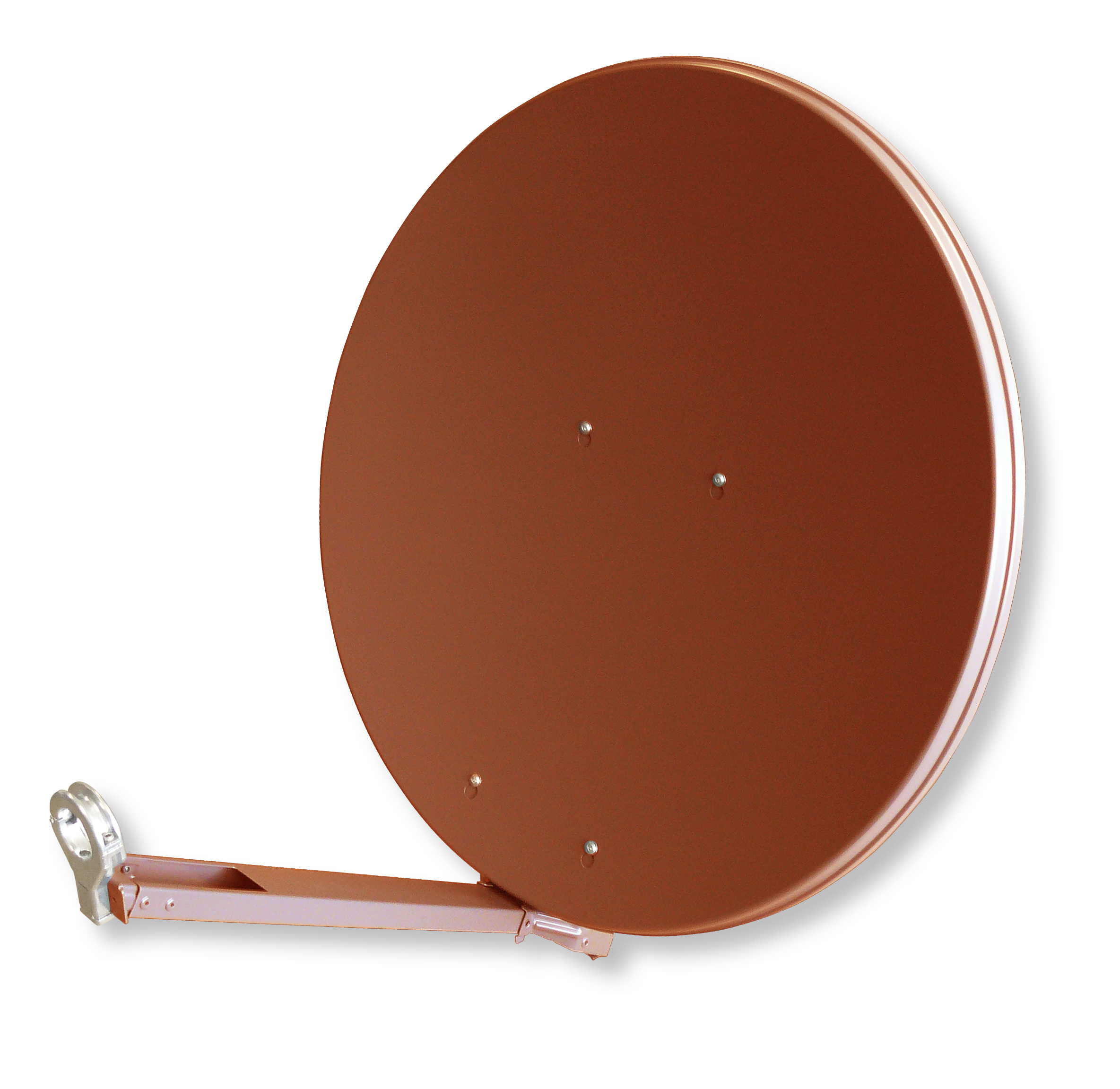 Televes S760CL-Z Alu-Reflektor Classic Line 75x80cm,ziegelrot