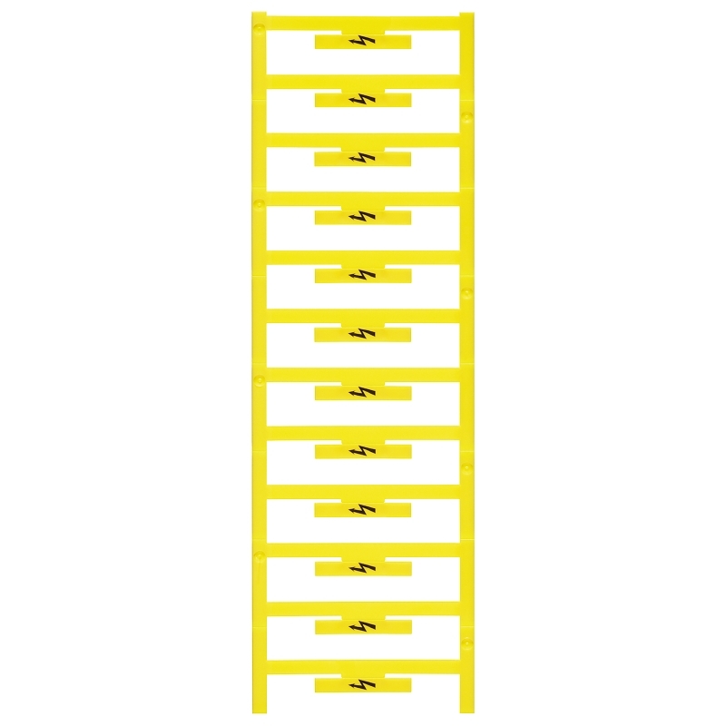 Weidmüller WAD 5 MC B GE/SW Klemmenmarkierer gelb schwarz