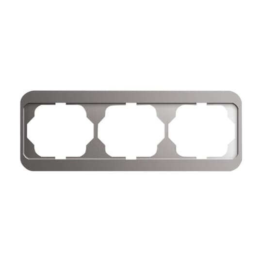 Busch-Jaeger 1723-20 Rahmen 3-fach platin, waager.alpha