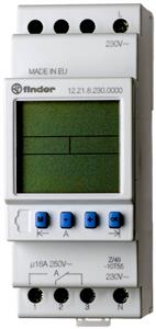 Finder 12.21.8.230.0000 Zeitschaltuhr 1W,16A,230V,B=35,8mm
