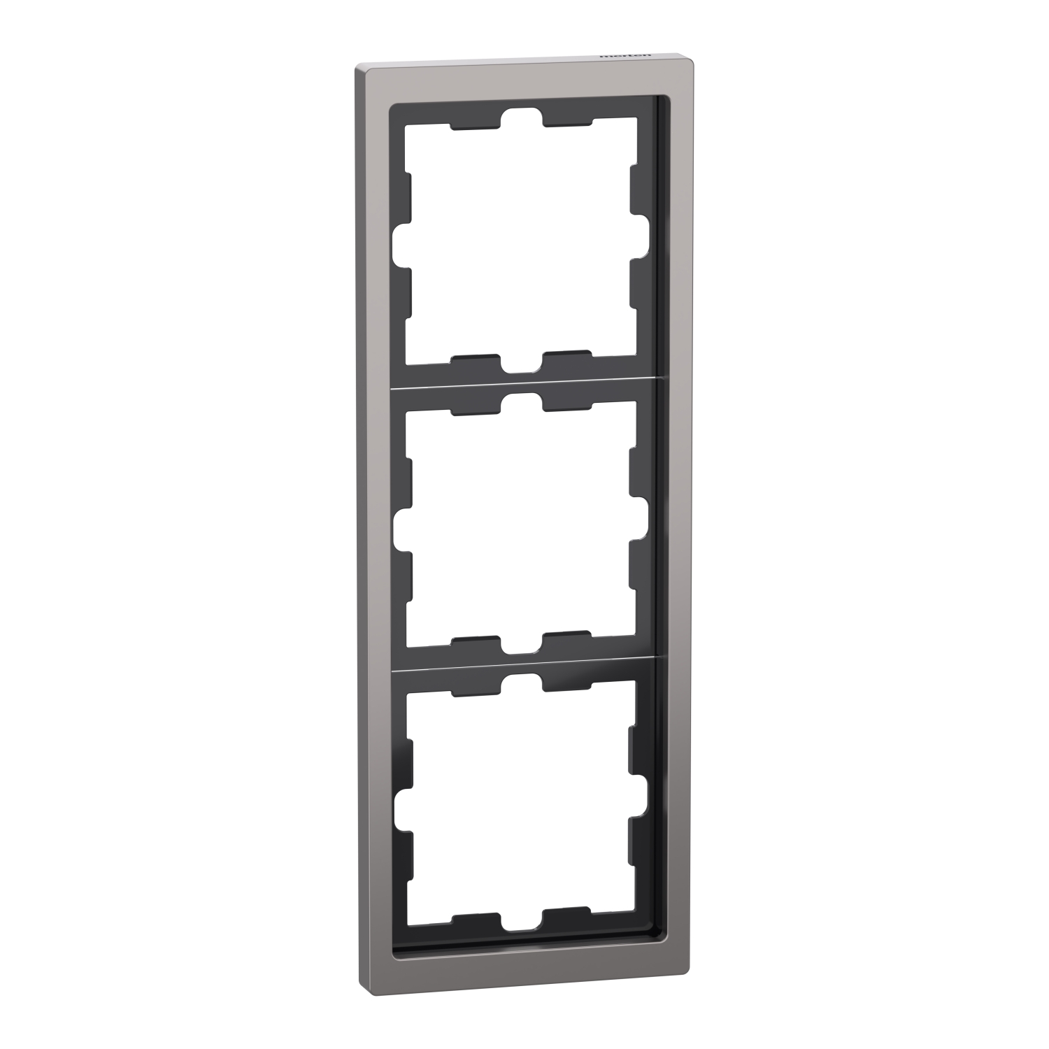 Merten MEG4030-6550 Rahmen 3f.nickelmet D-Life Metall