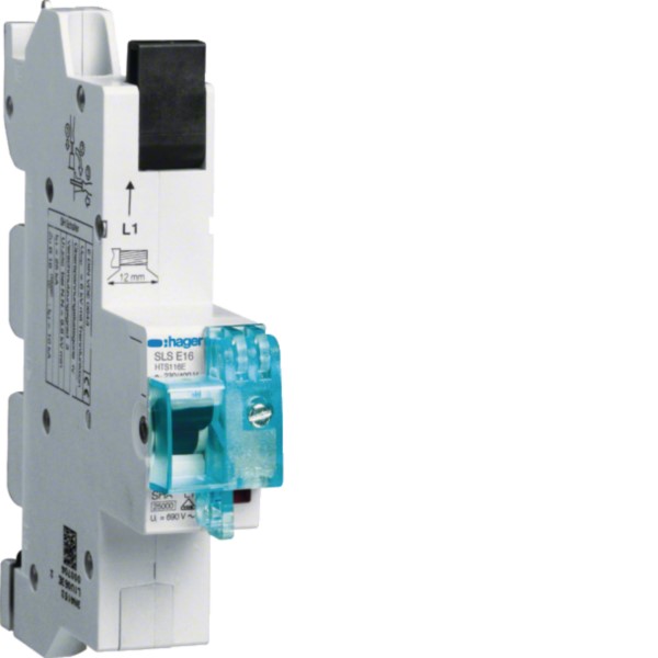 Hager HTS116E SLS-Schalter 16A m.Steckadap