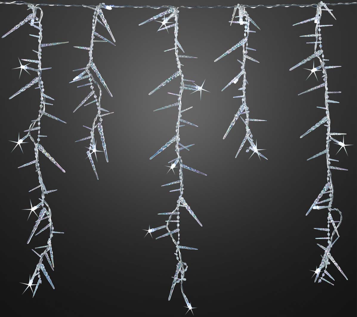 Hellum 565140 LED-Eislichtvorhang 100-tlg. außen