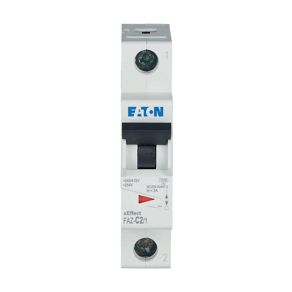 Eaton FAZ-C2/1 Leitungsschutzschalter C 2A, 1p