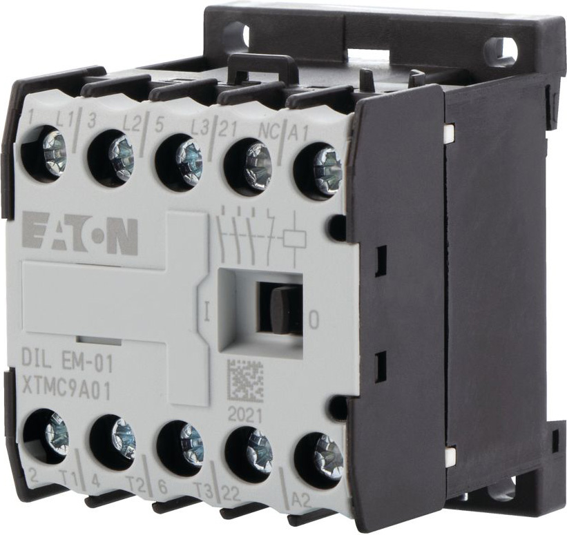 Eaton DILEM-01-G(24VDC) Leistungsschütz AC-3/400V:4kW 3p DC