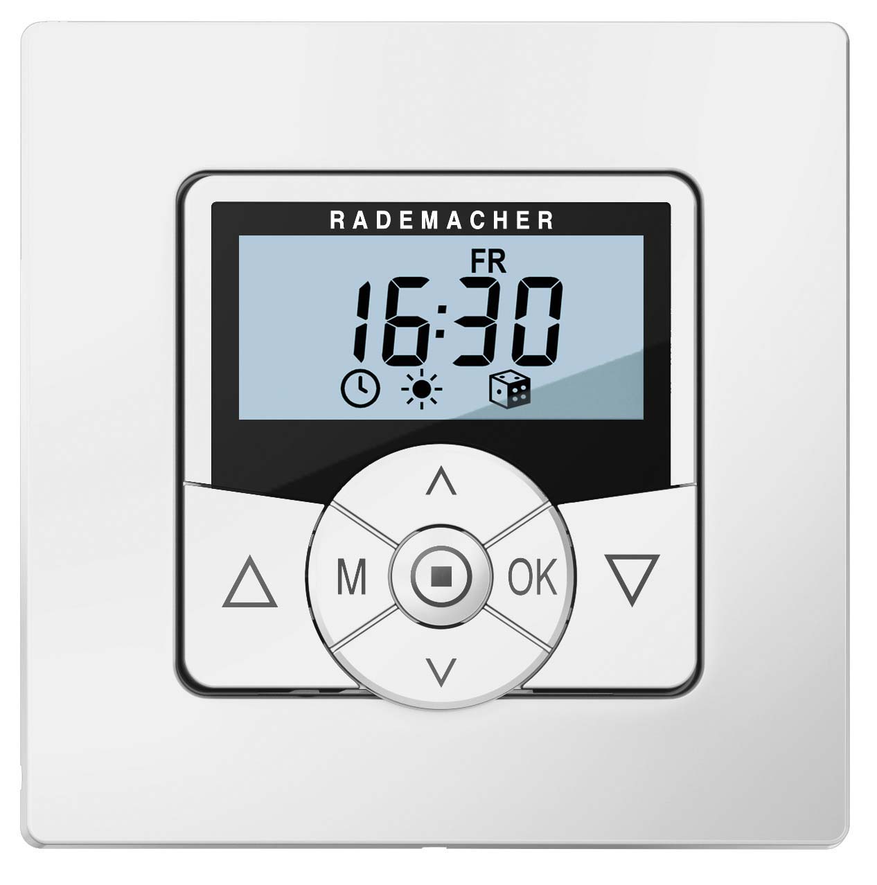 DELTA DORE 5635-UW Steuerung Troll Comfort 3D uws, inkl.Rahmen