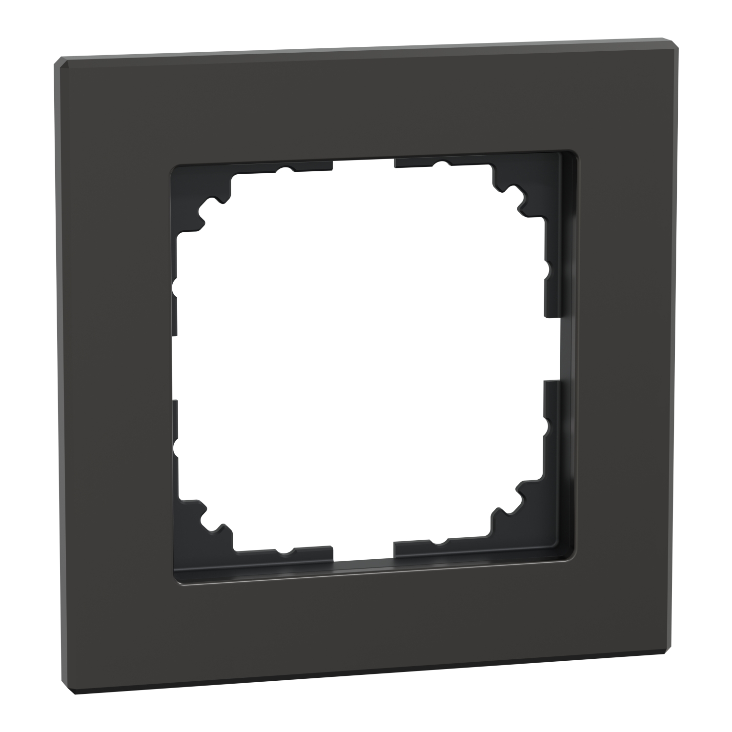 Merten 475114 Metallrahmen 1f.rho/gr