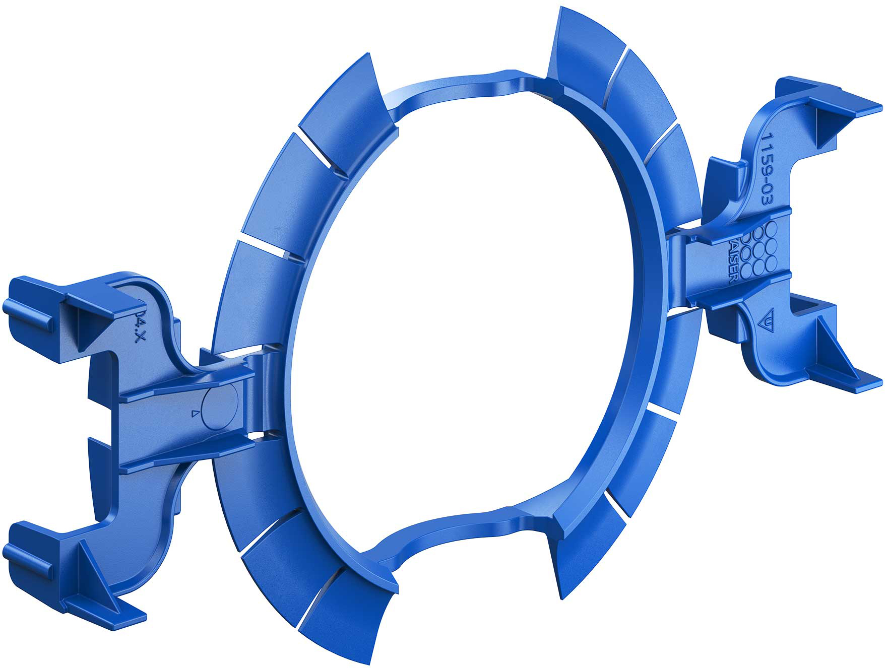 Kaiser 1159-03 Unterputz-Klemmfix für alle Steine