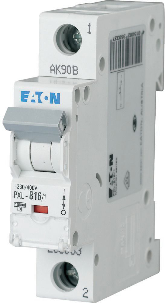 Eaton PXL-B16/1 LS-Schalter m.Beschrift. B 16A, 1p