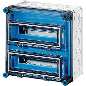 Hensel Mi 1222 Automatengehäuse 24TE m.2Klappdeckeln