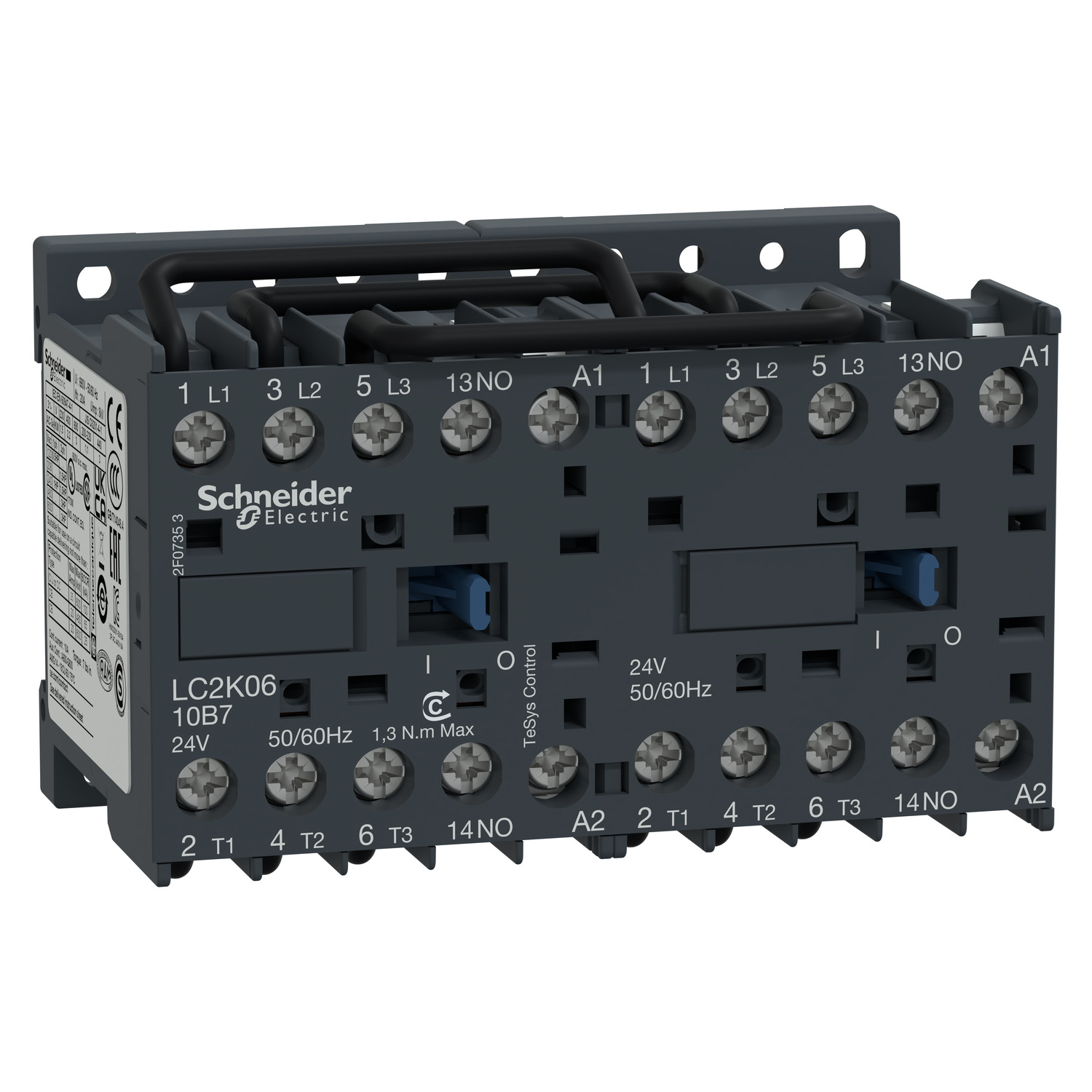 Schneider Electric LC2K0610P7 Wendeschütz 6A 230V 50/60HZ