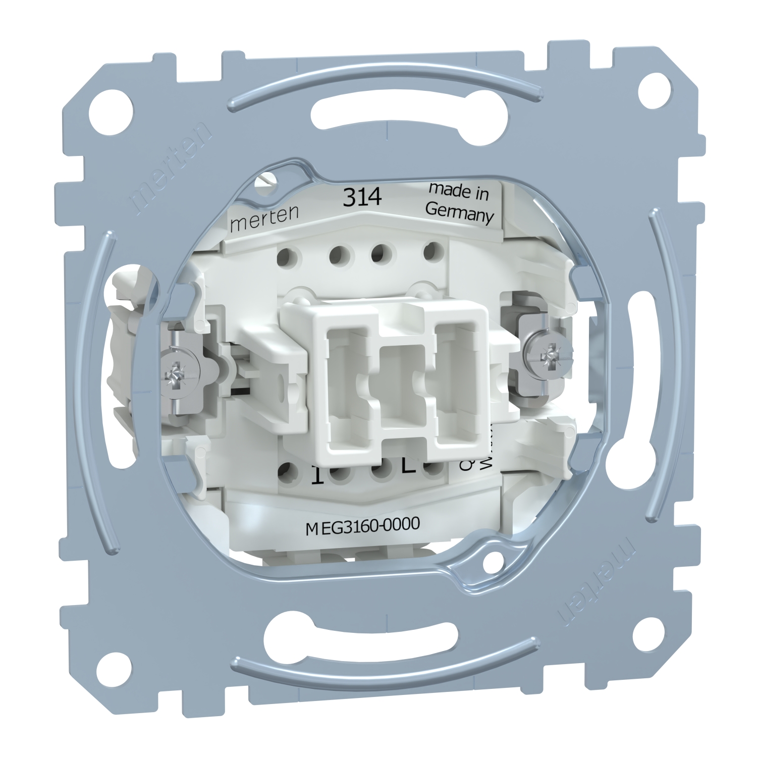 Merten MEG3160-0000 Taster-Einsatz 1S Orient.Licht 10A