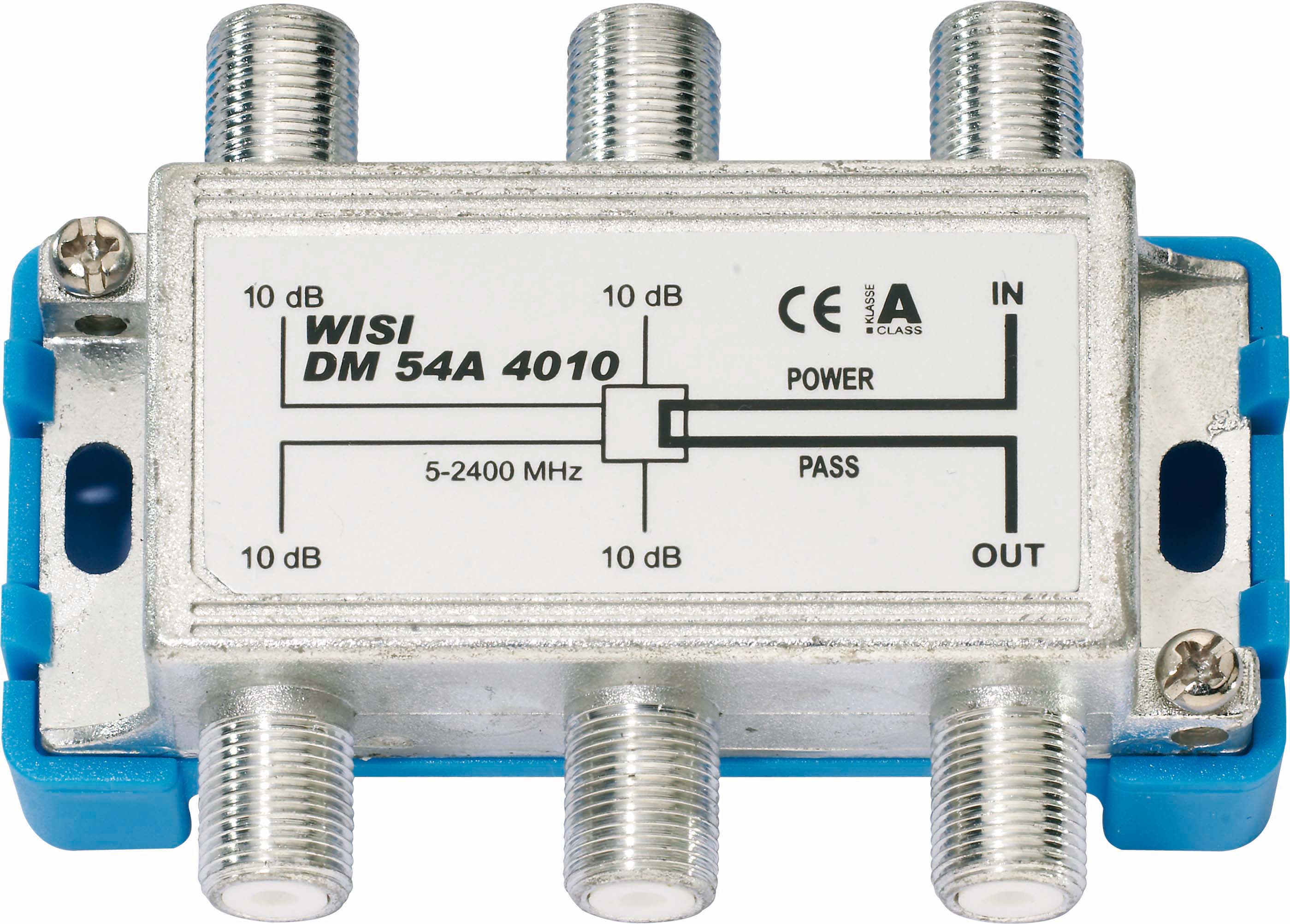 Wisi DM54A4010 Abzweiger 4f. 5-2400MHz, 10dB