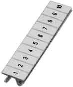 Phoenix Contact ZB 8,lgs:L1-N,PE Zackband längs L1,L2,L3,N,PE