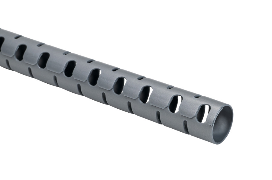 HellermannTyton HWPP16L2 SR+WZ(VE2m) Spiralschlauch +Werkzeug silber