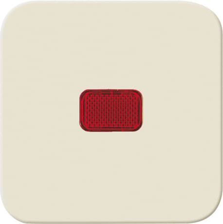 Busch-Jaeger 2509-212 Wippe ws m.roter Kalotte