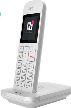 Telekom Deutschland Sinus 12 ws Analog-Telefon cordless