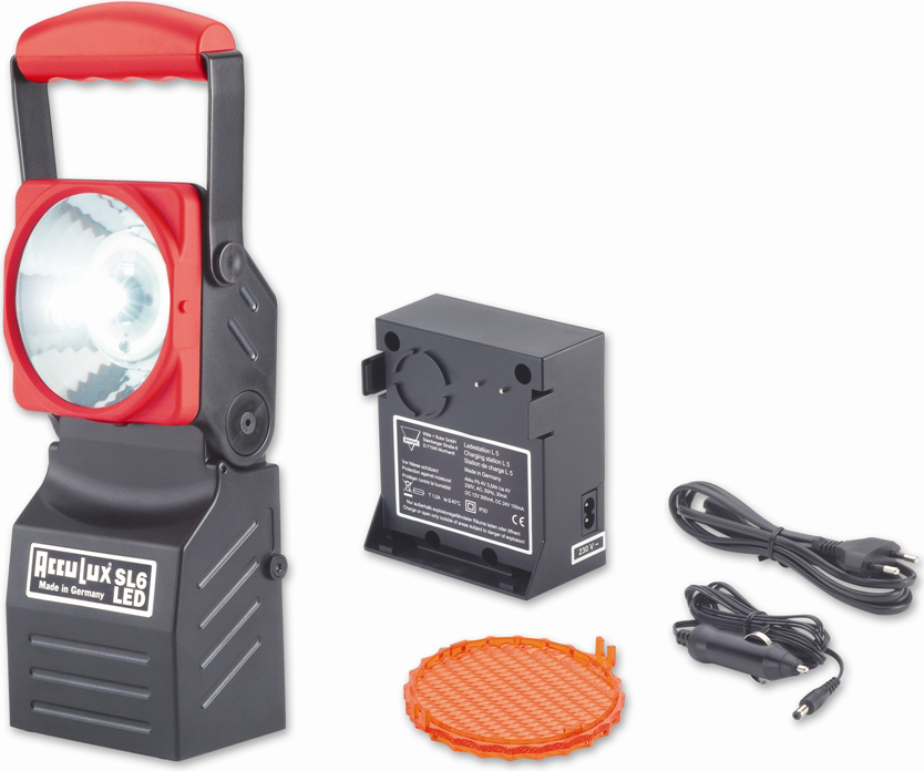 AccuLux 456541 Arbeitsleuchte SL6 LED Set mit Focus