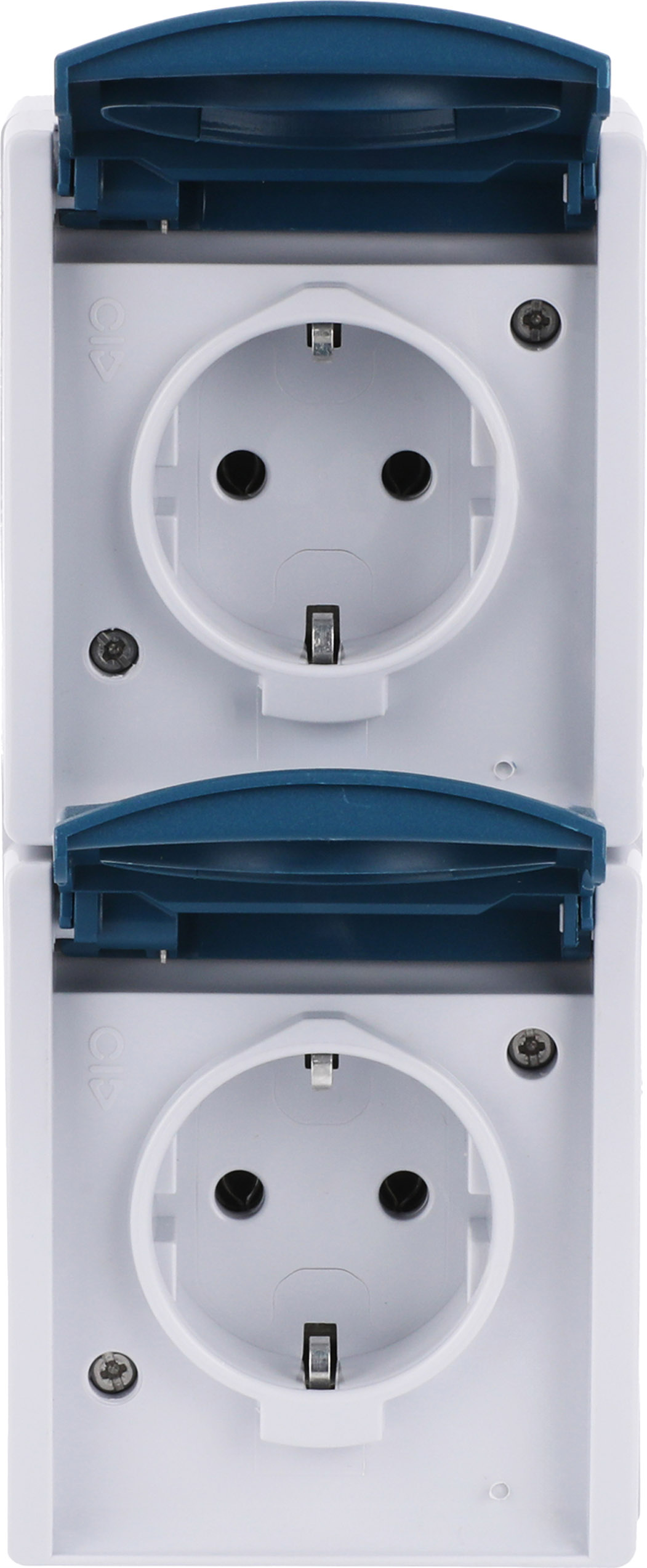 Busch-Jaeger 20-02 EW-53 Schuko-Steckdose 2f.gr/bgn senkrecht