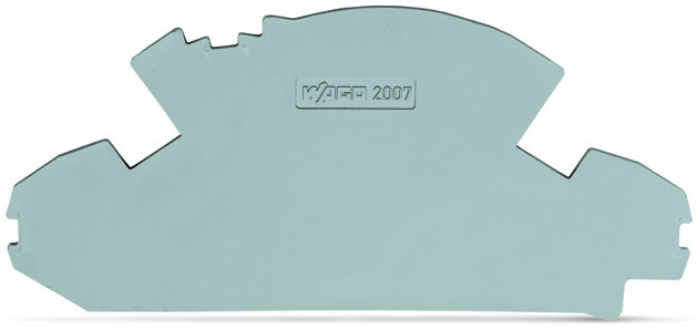 WAGO GmbH & Co. KG 2007-8891 Abschlussplatte TopJob grau