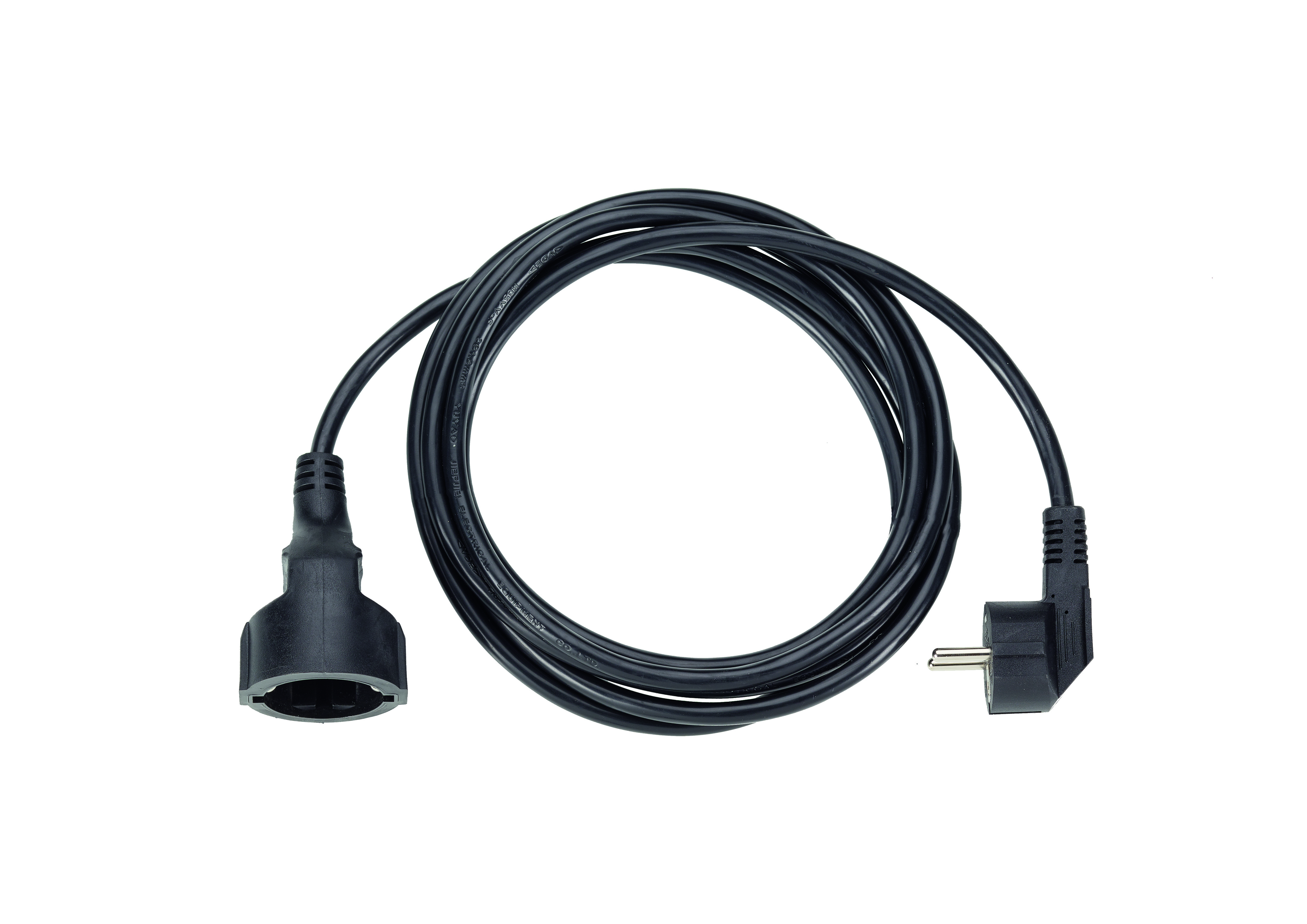 Bachmann 341.189 Schutzkontakt-Verlängerung PVC 10,00m sw