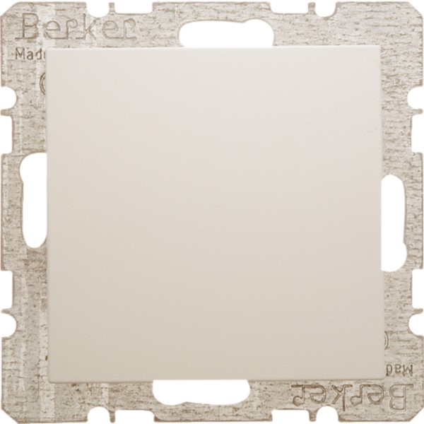 Berker 6710098982 Blindverschluss ws/gl m.Zentralstück