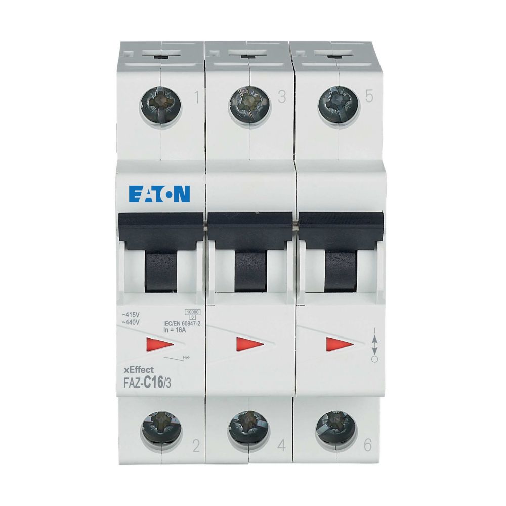 Eaton FAZ-C16/3 Leitungsschutzschalter C 16A, 3p